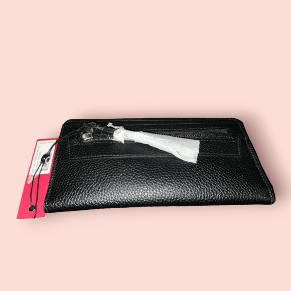 Circus by Sam Edelman Wallet Leather Black Casual Multi Card Wallet Lightweight - Picture 2 of 3